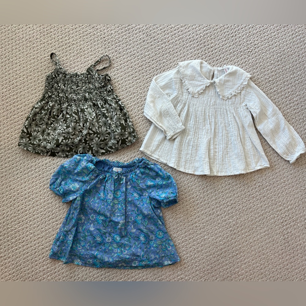 4T girls tops bundle 3 items